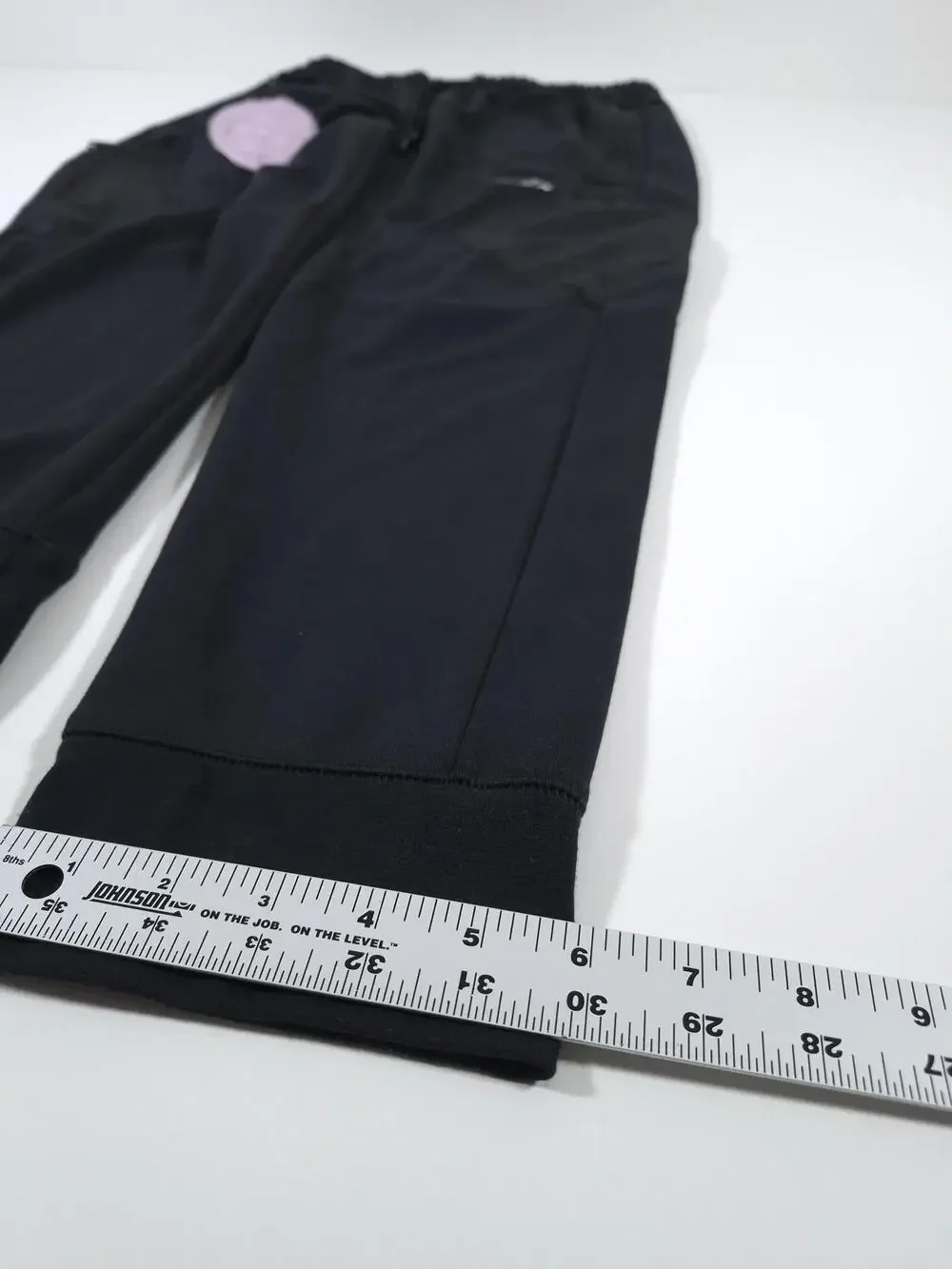 Jordan EYBL Sweatpants Mens Large Black Dri-FIT Jogger Pants Patch DQ7897-010